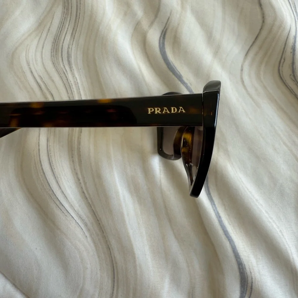 Prada Brown Tortoise Sunglasses - Picture 2 of 7